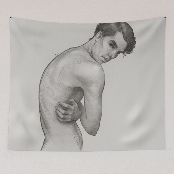 Item preview, Young Sherlock, Art, Pencil Sketch designed and sold by TendaLee.