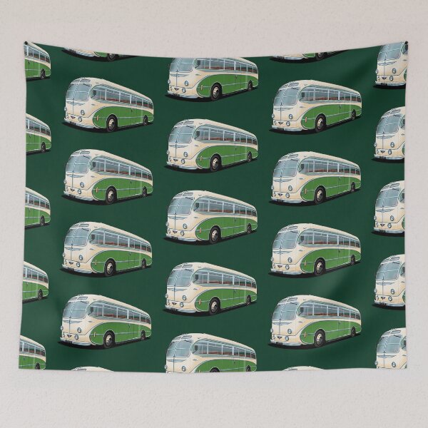 Item preview, 1952 AEC Regal Coach in white and green designed and sold by candc-retro.