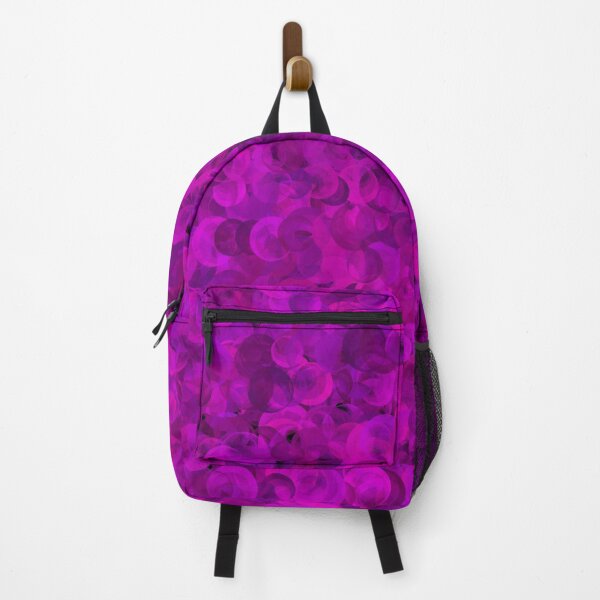 Item preview, Bright pink and purple bubbles print  designed and sold by Grey-Brunette.