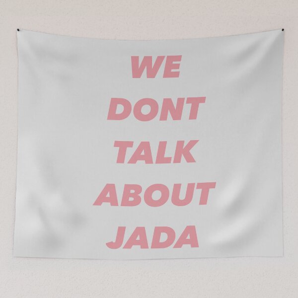 Item preview, We Don’t Talk About Jada  | 2022 Oscars Gifts Wall Art Home Decor |  @heckinfarout  designed and sold by Two Otters Co.