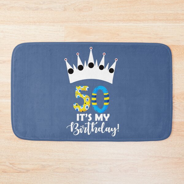 Item preview, 50 It's My Birthday Crown Cute 50th Birthday Bday Funny designed and sold by raretshirtsuk.