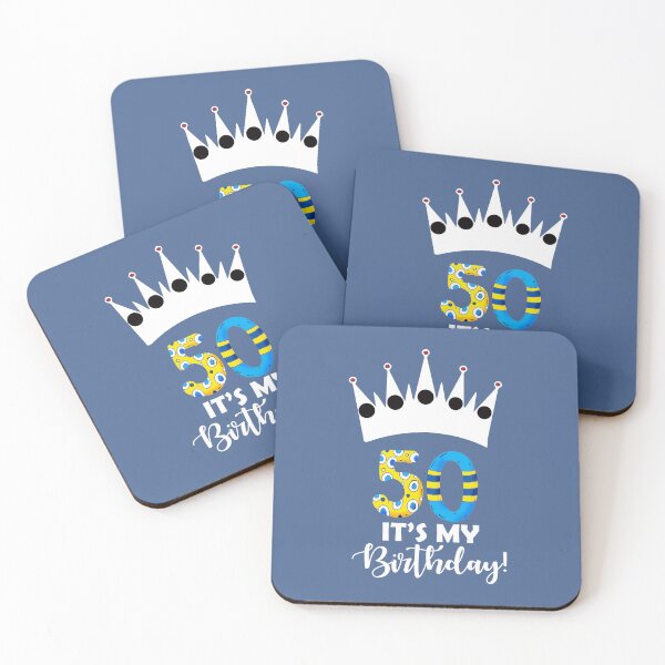 Item preview, 50 It's My Birthday Crown Cute 50th Birthday Bday Funny designed and sold by raretshirtsuk.