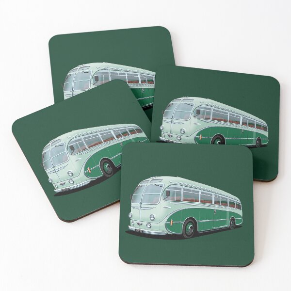 Item preview, 1952 AEC Regal Coach in light and dark green designed and sold by candc-retro.