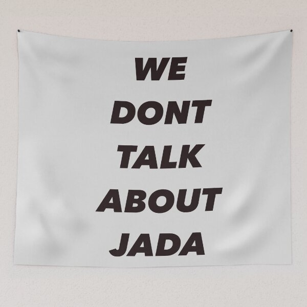 Item preview, We Don’t Talk About Jada  | 2022 Oscars Gifts Wall Art Home Decor |  @heckinfarout  designed and sold by Two Otters Co.
