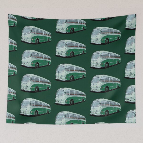 Item preview, 1952 AEC Regal Coach in light and dark green designed and sold by candc-retro.
