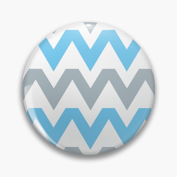 Item preview, Zig Zag Seamless Pattern with Light Grey and Sea Blue.  designed and sold by Nisha Prabhu.