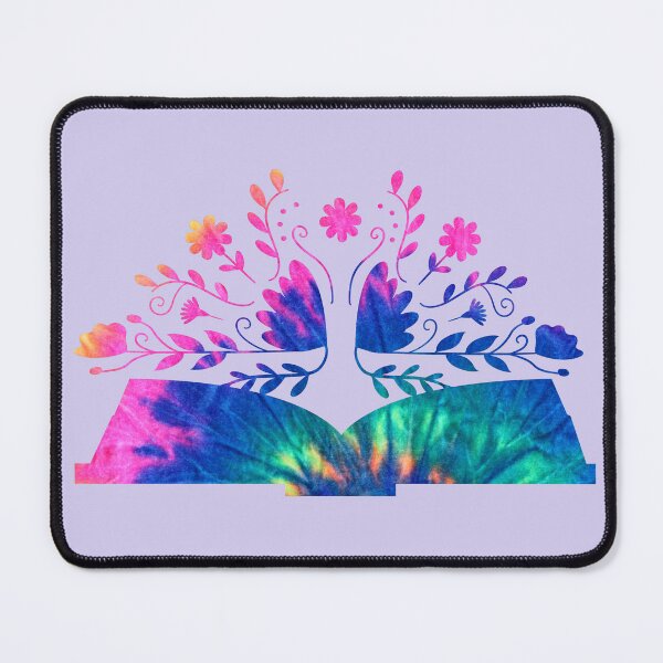 Item preview, Vintage Books Flowers Tie Dye designed and sold by SunfullyYours.