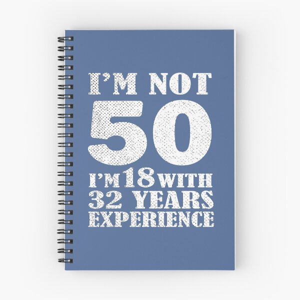 Item preview, I'm Not 50 I'm 18 With 32 Years 50th Birthday Bday Funny designed and sold by raretshirtsuk.