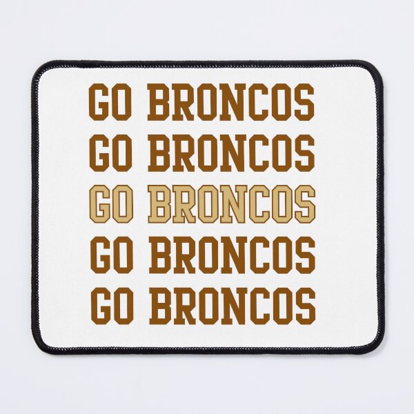 Item preview, Go Broncos Repeating Letters designed and sold by jessicaleah15.