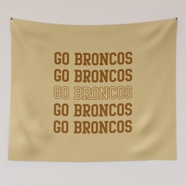 Item preview, Go Broncos Repeating Letters designed and sold by jessicaleah15.