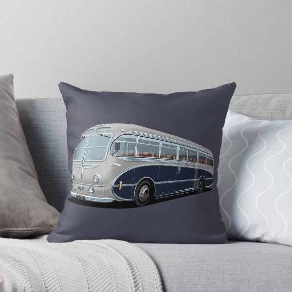 Item preview, 1952 AEC Regal Coach in grey and blue designed and sold by candc-retro.