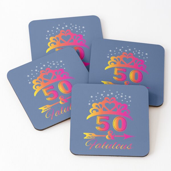 Item preview, 50 & Fabulous Crown Arrow 50th Birthday Bday Funny Cool designed and sold by raretshirtsuk.