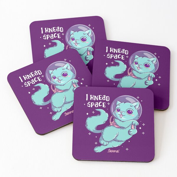 Item preview, Space cat pun I knead space  designed and sold by SPIRIMAL.