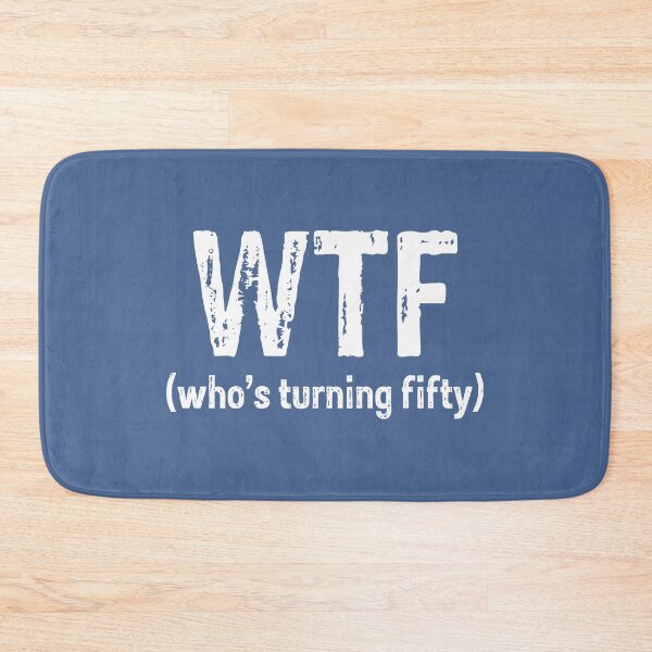 Item preview, Wtf Who's Turning 50 Funny Vintage 50th Birthday Bday Cool designed and sold by raretshirtsuk.
