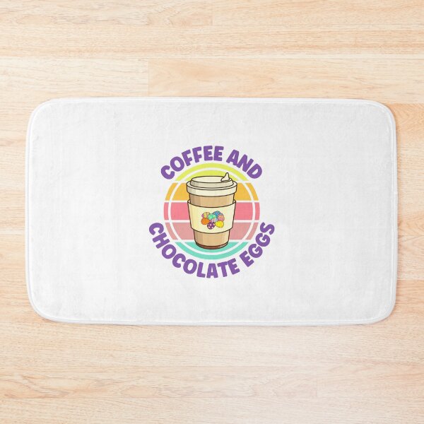 Item preview, Coffee and Chocolate Eggs Easter Fun designed and sold by Labradoodlesetc.