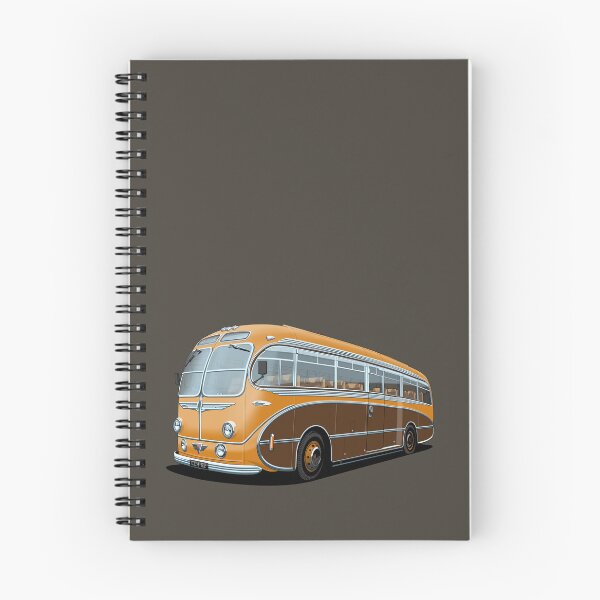 Item preview, 1952 AEC Regal Coach in orange and brown designed and sold by candc-retro.
