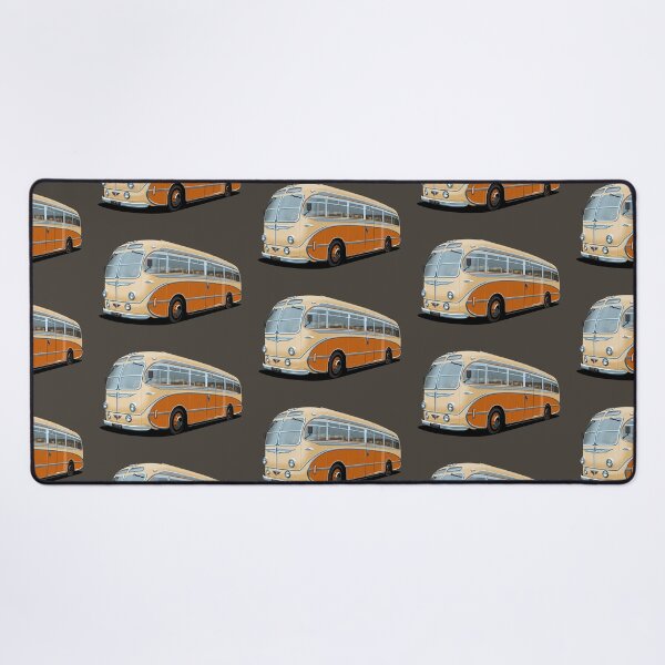 Item preview, 1952 AEC Regal Coach in tan and orange designed and sold by candc-retro.