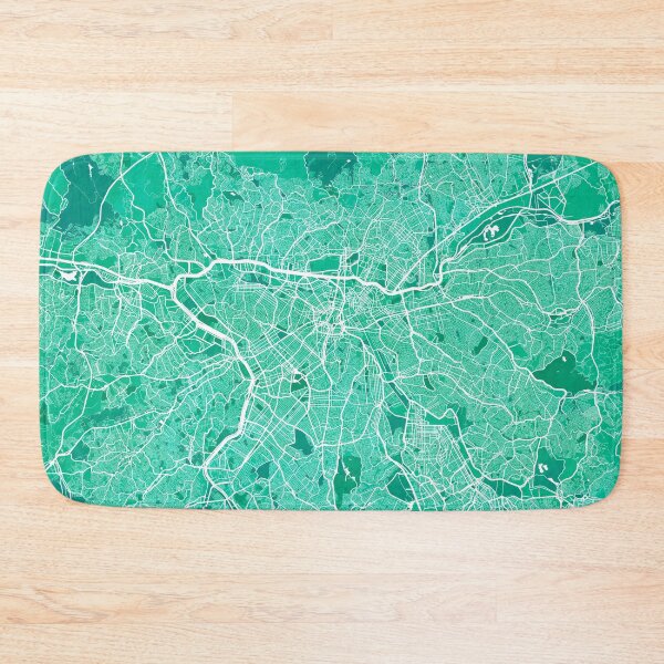 Item preview, Sao Paulo City Map of Brazil - Watercolor designed and sold by deMAP.