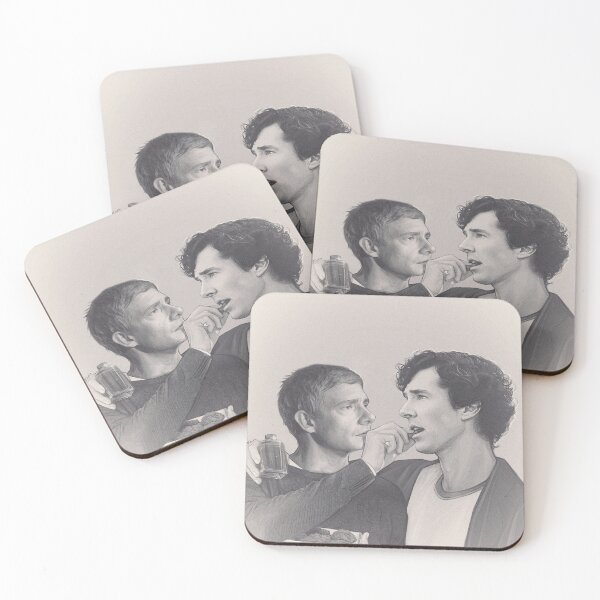 Item preview, Johnlock, ARTprint, Sherlock designed and sold by TendaLee.
