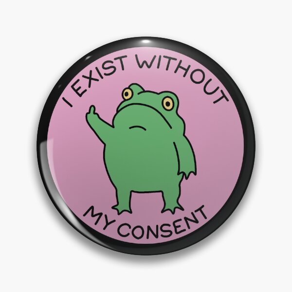 Item preview, I exist without my consent designed and sold by ValentinaHramov.
