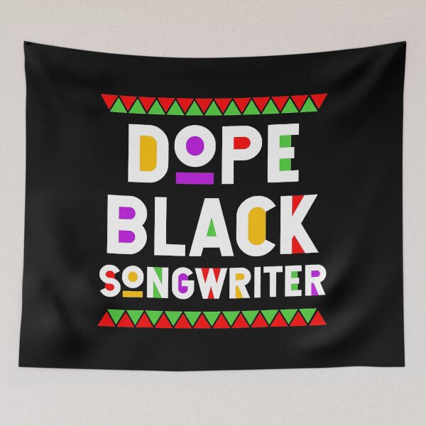 Item preview, Dope Black Songwriter African American Job Proud Profession designed and sold by ibarrbeat.