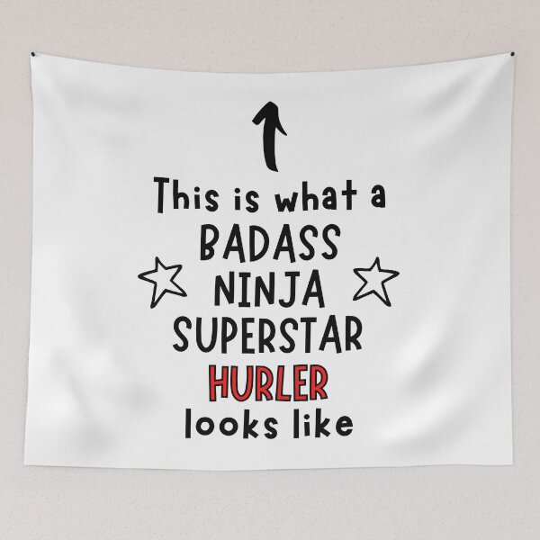 Item preview, This is what a Badass, Ninja, Superstar, Hurler looks like designed and sold by TheGreenGoat.