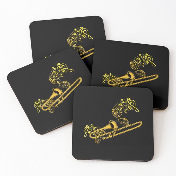 Item preview, Trombone Player Brass Music Instrument Big Band Trombone designed and sold by DSWShirts.