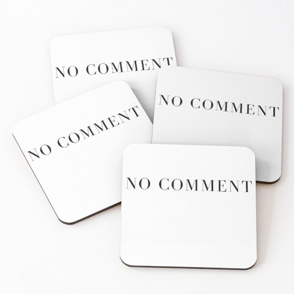 Item preview, No comment design designed and sold by Rebend.