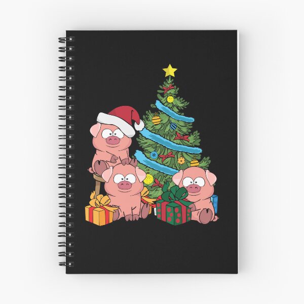 Item preview, Christmas Tree Gift Pig Lover Farm Animals Kids Swine Pig designed and sold by DSWShirts.