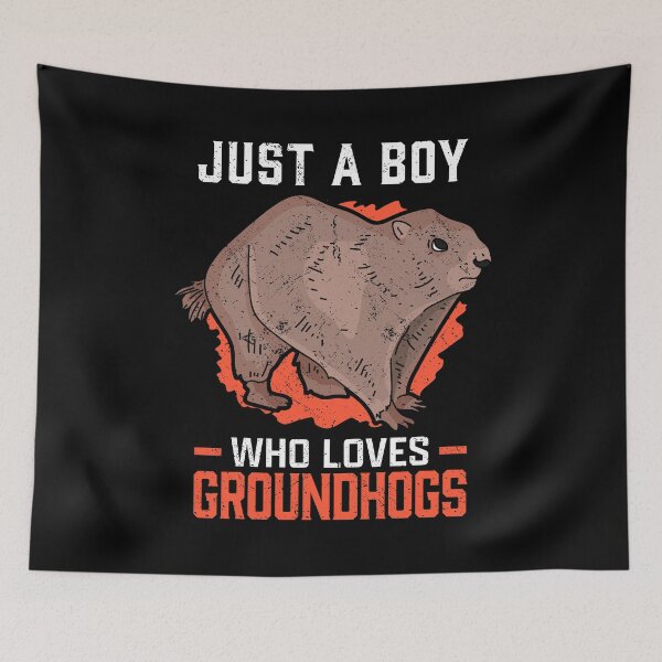 Item preview, Groundhog boy loves ground squirrels designed and sold by madgrfx.