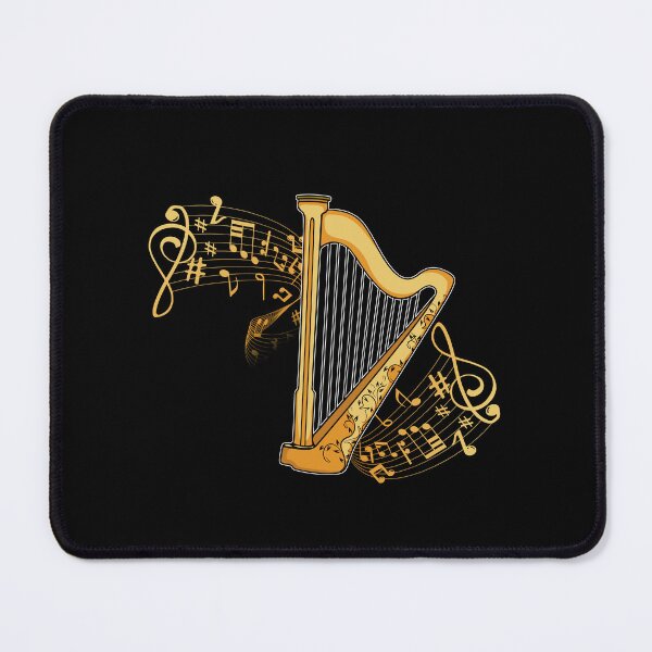 Item preview, Harp Player Gift Girls Harpist Women Men Music Harp designed and sold by DSWShirts.