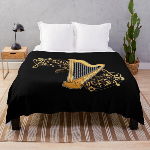 Item preview, Harp Player Gift Girls Harpist Women Men Music Harp designed and sold by DSWShirts.