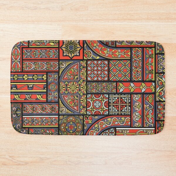Item preview, L'ornement Polychrome: Middle Ages by Albert Racinet designed and sold by Happy-Trails.