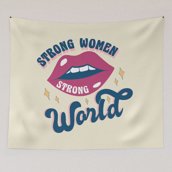 Item preview, Strong Women World  designed and sold by Paperfly Studio.