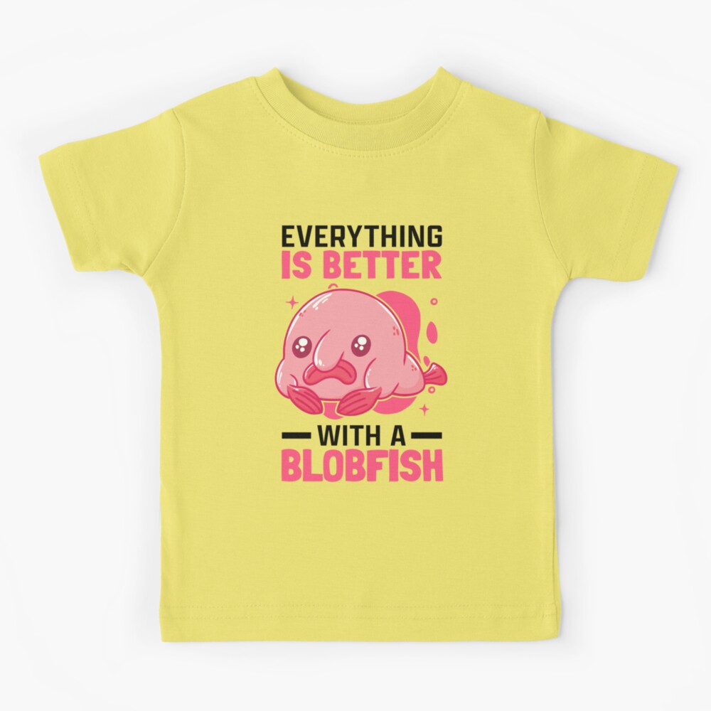 Blobfish Is My Spirit Animal Funny Blobfish Meme Toddler T-Shirt by EQ  Designs - Pixels