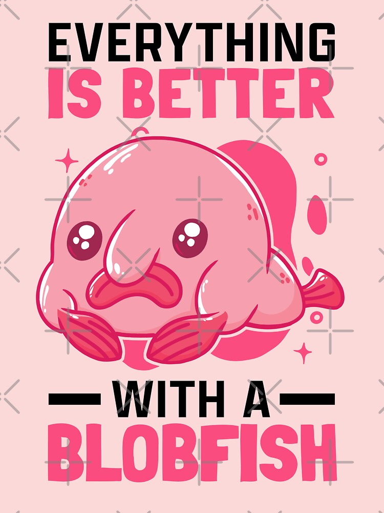 Blobfish ate my homework Meme ugly blob fish T-Shi T-Shirt
