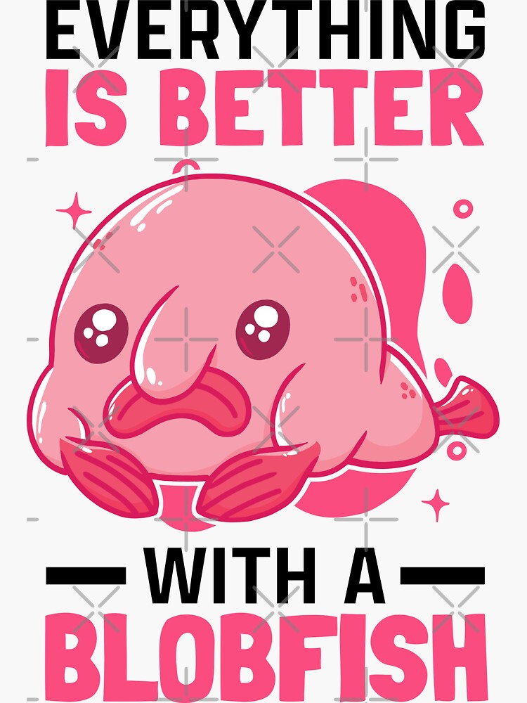 Expressions of Blobfish, Funny Ugly Fish Meme Postcard for Sale by  BornDesign