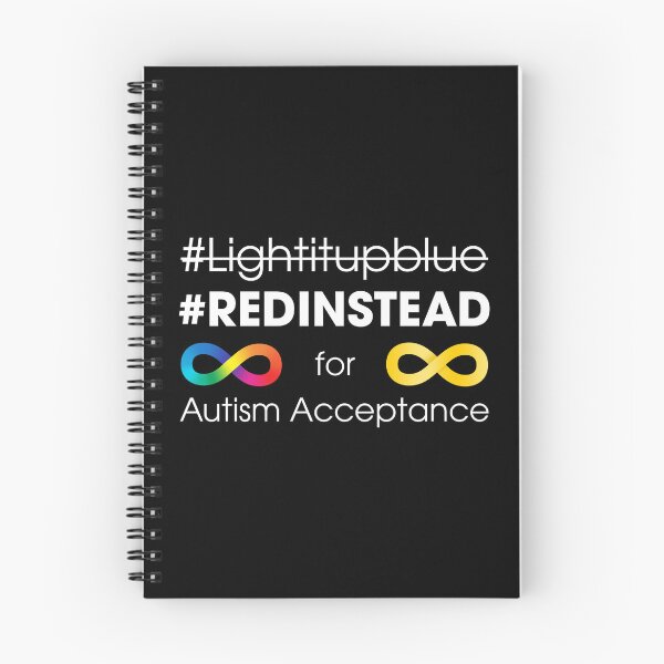 Item preview, Red Instead For Autism Acceptance designed and sold by Luan Huynh.