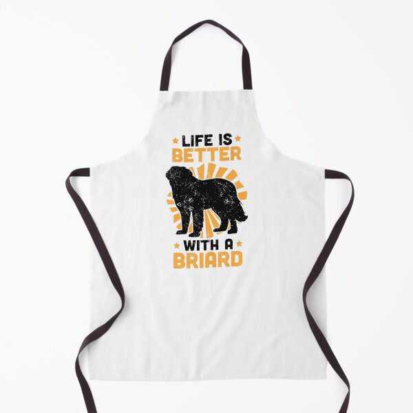 Item preview, Life is better with a Briard Berger de Brie designed and sold by madgrfx.