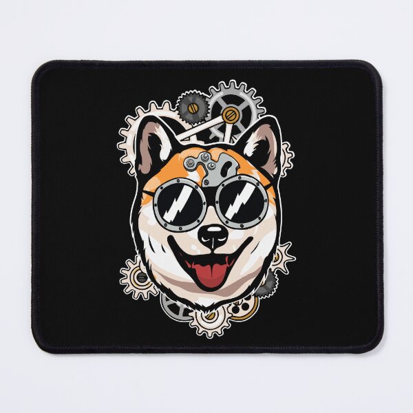 Item preview, Shiba Inu Dog Lover Men Steampunk Dog Gift Shiba Inu designed and sold by DSWShirts.