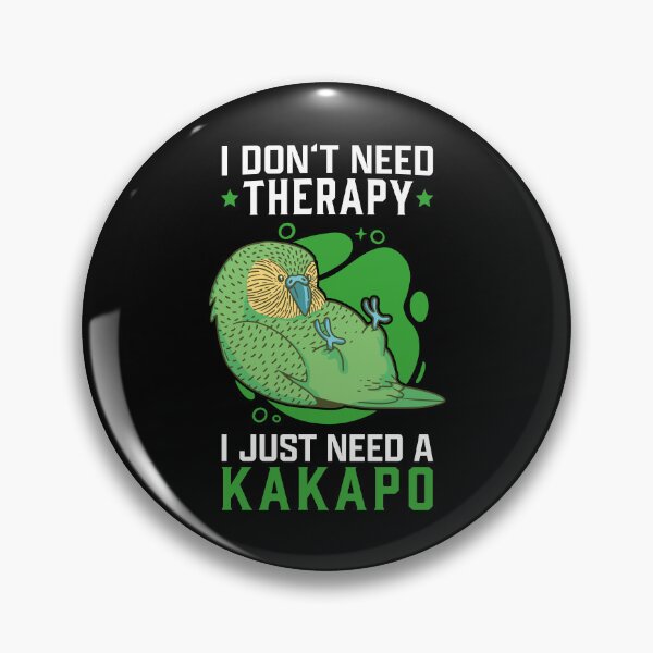Item preview, Kakapo Therapy New Zealand flightless kakapo designed and sold by madgrfx.