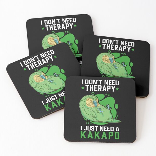 Item preview, Kakapo Therapy New Zealand flightless kakapo designed and sold by madgrfx.