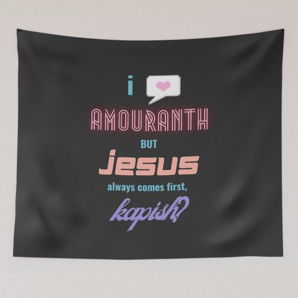 Item preview, Amouranth Jesus Kapish funny twitch streamer oddly specific designed and sold by LAST WEEK'S STOLEN AESTHETICS.