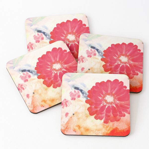 Item preview, carmine flower designed and sold by vientonature.