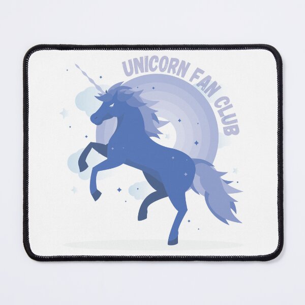 Item preview, Unicorn Fan Club - BLUE designed and sold by Slaystyle.
