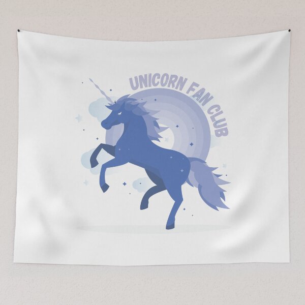 Item preview, Unicorn Fan Club - BLUE designed and sold by Slaystyle.