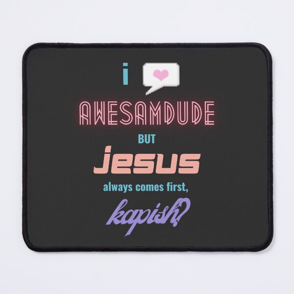 Item preview, Awesamdude Jesus Kapish funny twitch streamer oddly specific designed and sold by LAST WEEK'S STOLEN AESTHETICS.
