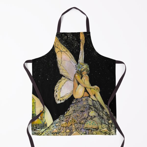 Item preview, Vintage Fairy on Mushroom Hill designed and sold by IliaLobell.