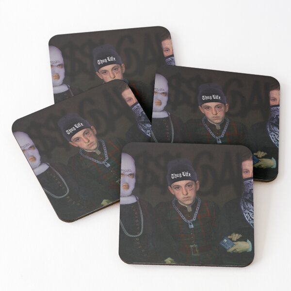 Item preview, Mafia Thug Life Classy Oil Painting Gussi Gang Squad Barber Shop Bar Decor designed and sold by SuccessHunters.