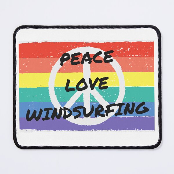 Item preview, Peace. Love. Windsurfing designed and sold by TheGreenGoat.
